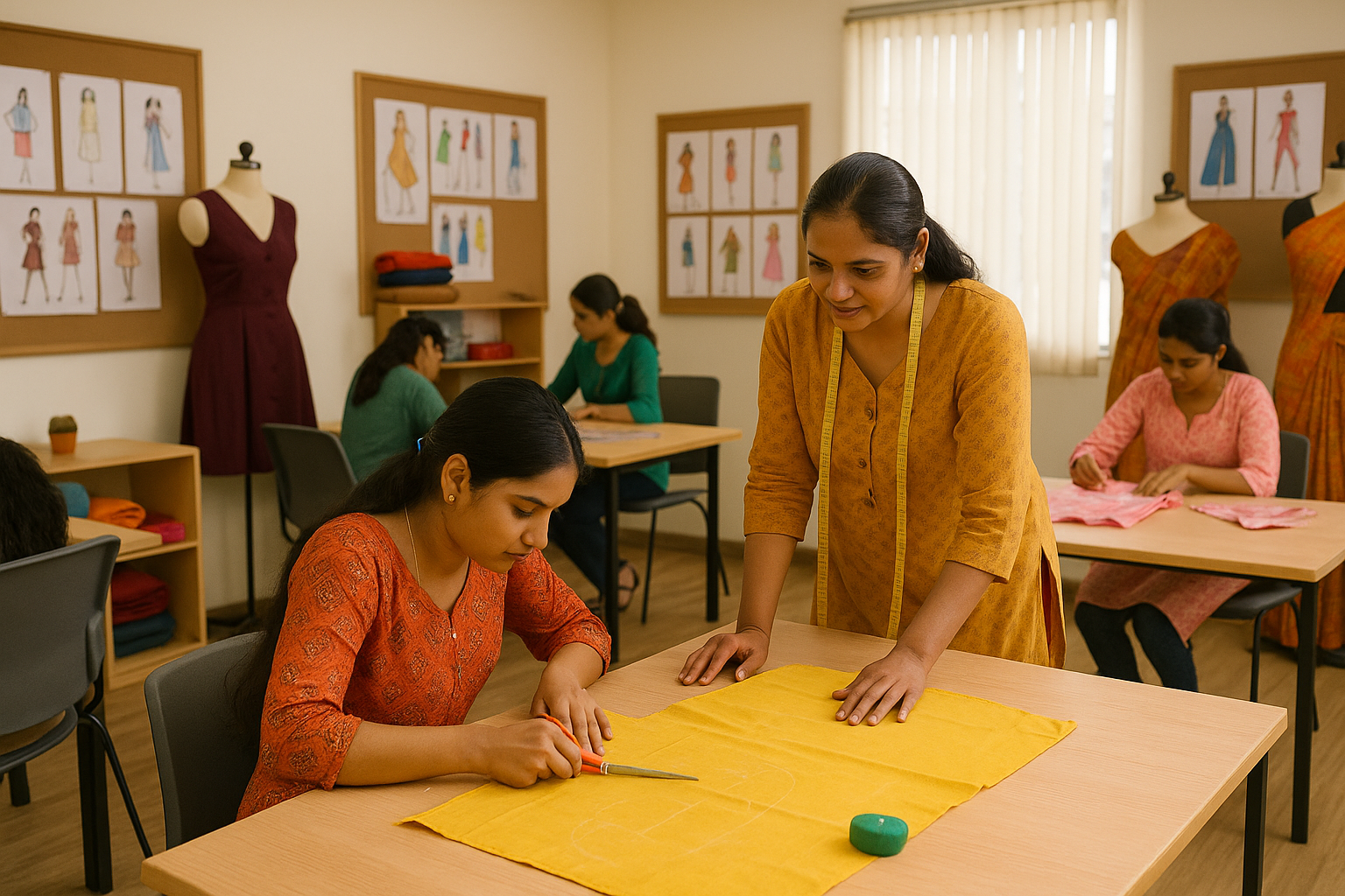 Maker's School of Fashion Designing Interior