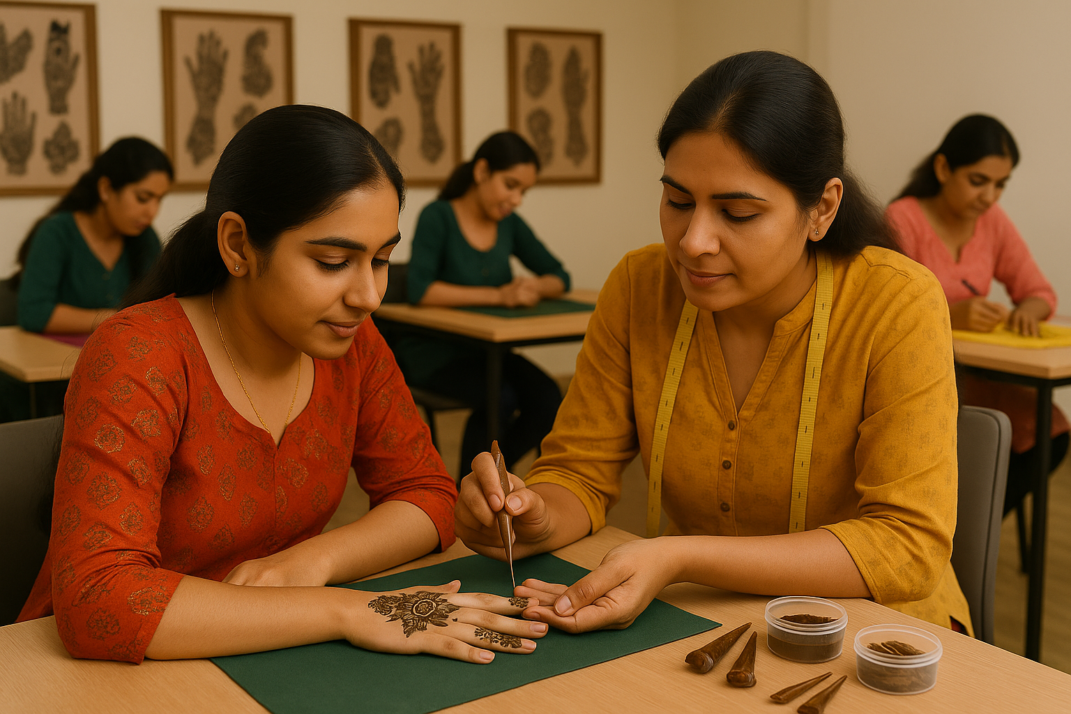 Professional Mehndi Artistry